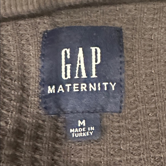 SALE !!! GAP Gray Waffle Knit Long Sleeve Dress. - Picture 8 of 10